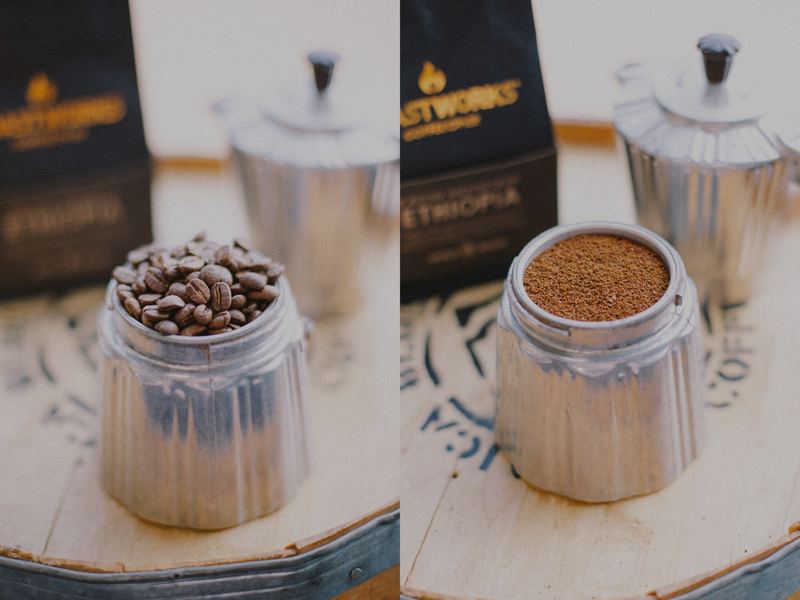 Whole beans vs ground coffee